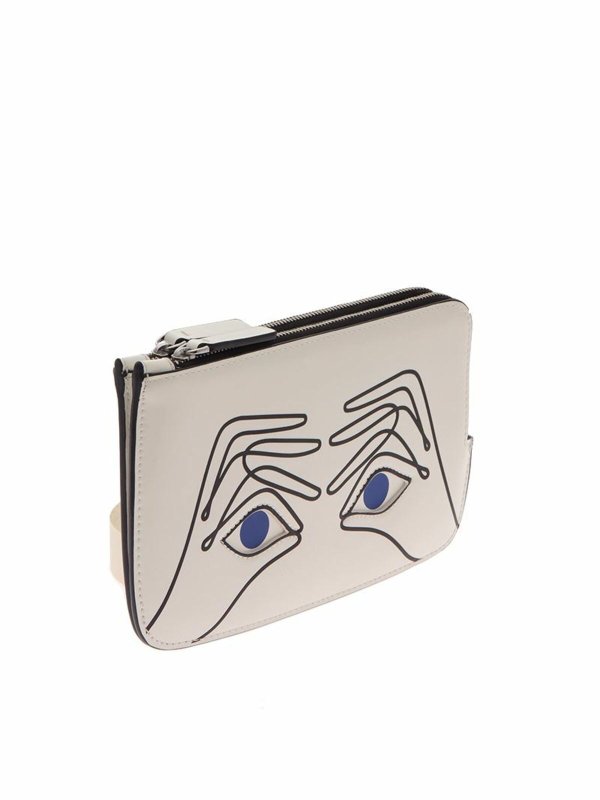 Lulu Guinness: クラッチバッグ online - クラッチバッグ - 白