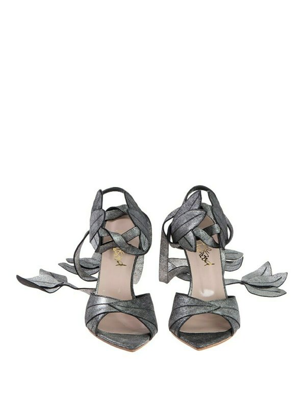 VIVIENNE WESTWOOD: Sandalen online - Sandalen - Silber