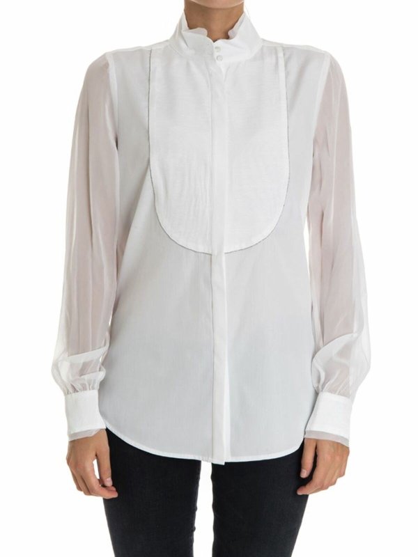 KARL LAGERFELD: shirts - Cotton shirt