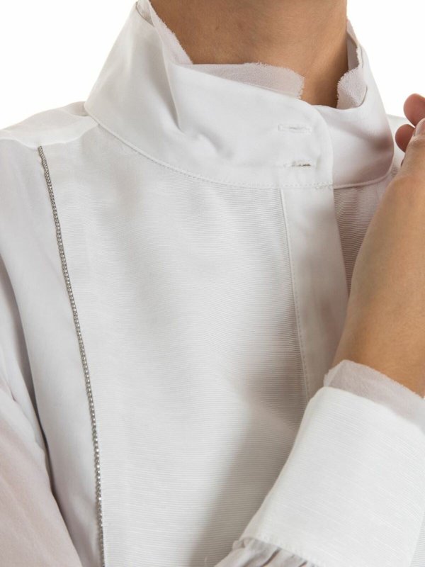 Cotton shirt shop online: KARL LAGERFELD