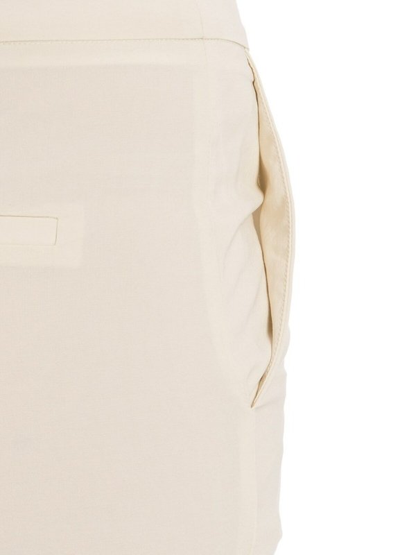FUZZI: Pantalons casual online - Pantalons Décontractés - Beige