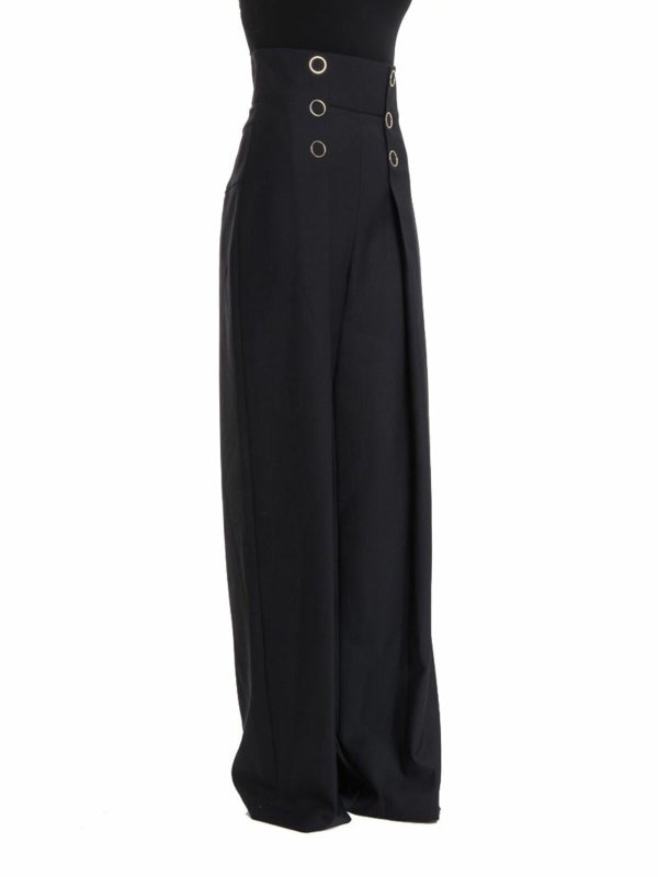 KARL LAGERFELD: pantaloni casual online - Pantalone misto lana