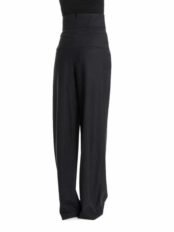 iKRIX KARL LAGERFELD: pantaloni casual - Pantalone misto lana