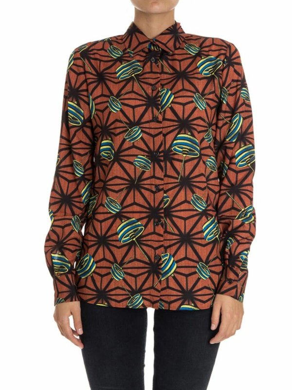 STELLA JEAN: Camisas - Camisa - Rojo