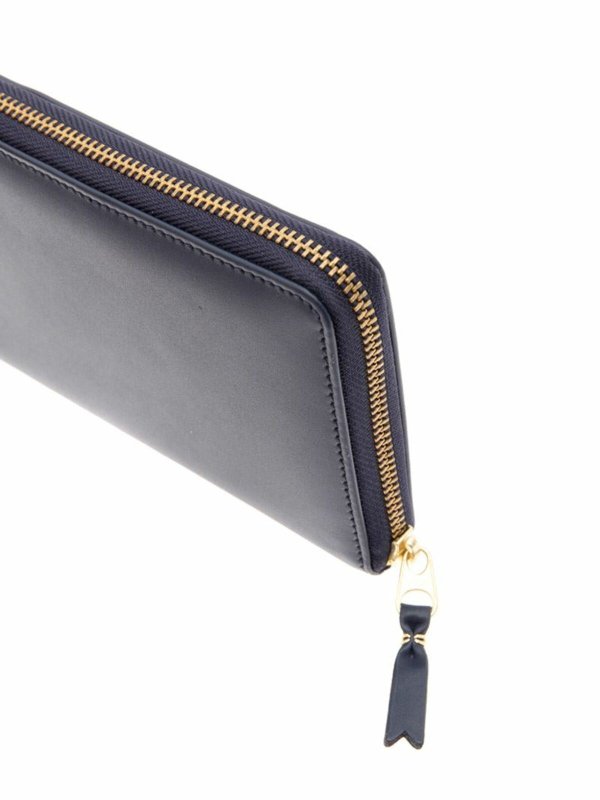 Portafoglio continental blu shop online: COMME DES GARÇONS WALLET