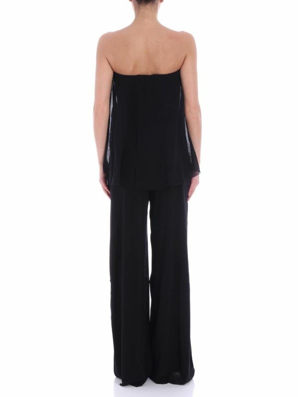 iKRIX FUZZI: jumpsuits - Black off shoulders jumpsuit