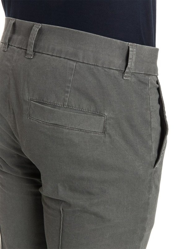 Pantalons Décontractés - Vert shop online: VIVIENNE WESTWOOD ANGLOMANIA