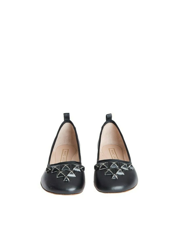 Leather ballerinas shop online: MARC JACOBS