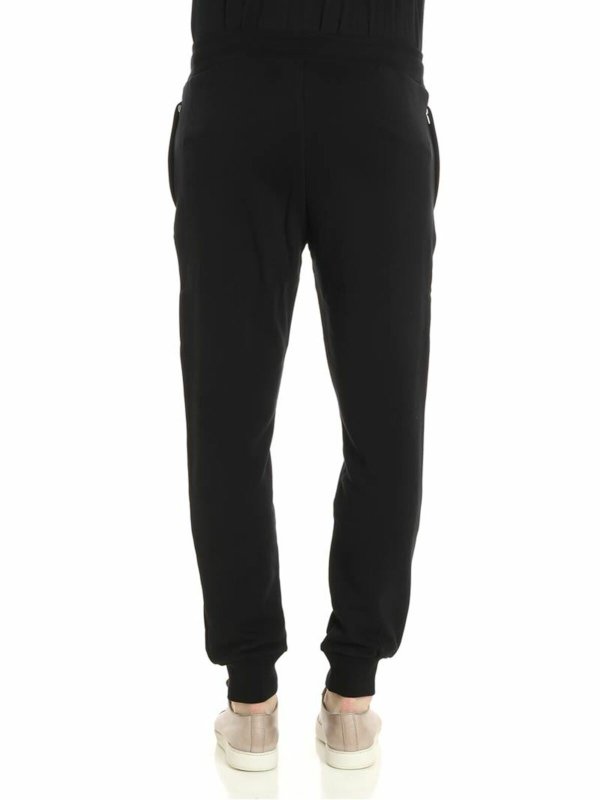 iKRIX MOSCHINO: tracksuit bottoms - Black Moschino Milano pants