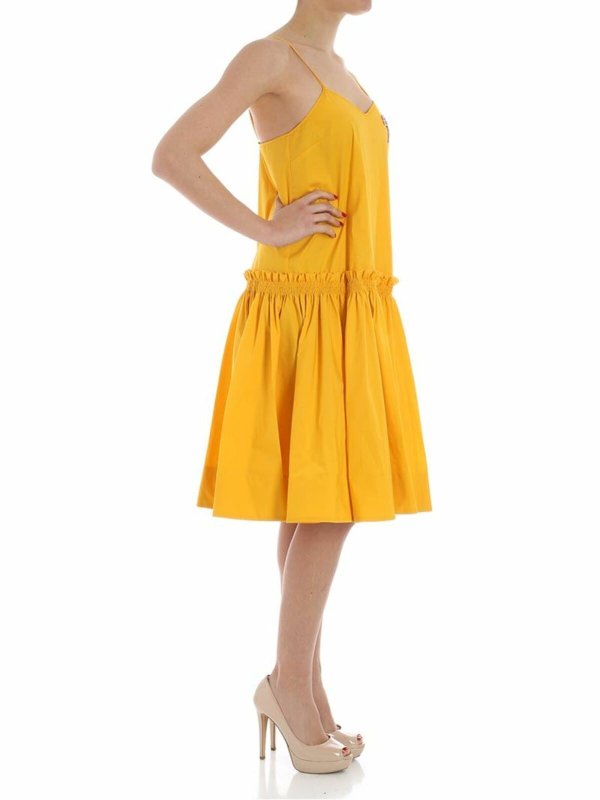 Vivetta: ショートドレス online - ショートドレス - イエロー
