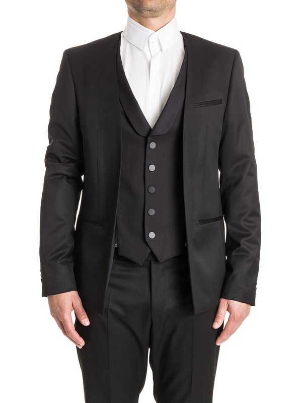 KARL LAGERFELD: Blazer - Blazer - Schwarz