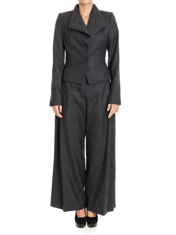 VIVIENNE WESTWOOD ANGLOMANIA: Vestes de costume - Blazer - Gris