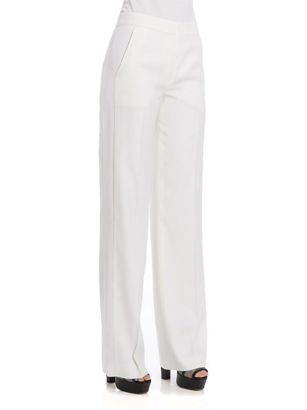 KARL LAGERFELD: pantaloni casual online - Pantalone Unisex bianco