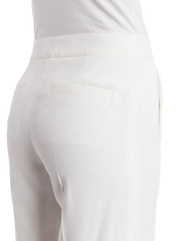 Pantalone Unisex bianco shop online: KARL LAGERFELD