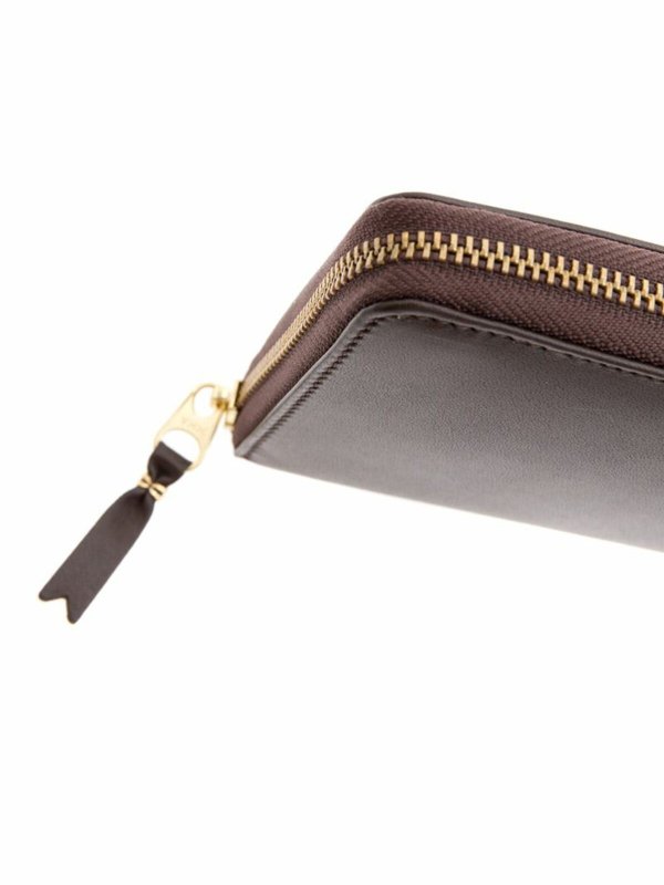 iKRIX COMME DES GARÇONS WALLET: 財布＆ポーチ - 財布 - ブラウン