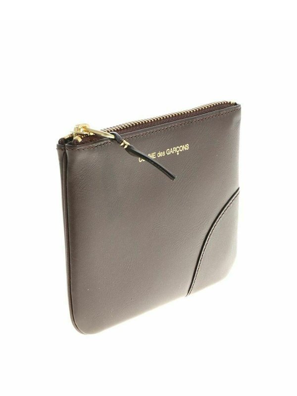 COMME DES GARÇONS WALLET: Clutch online - Pochette - Marron