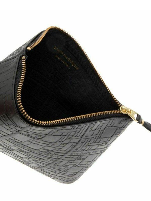 COMME DES GARÇONS WALLET: クラッチバッグ online - クラッチバッグ - 黒
