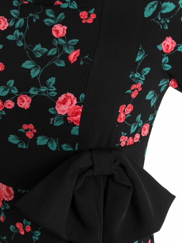 膝丈ドレス - 黒 shop online: Vivetta