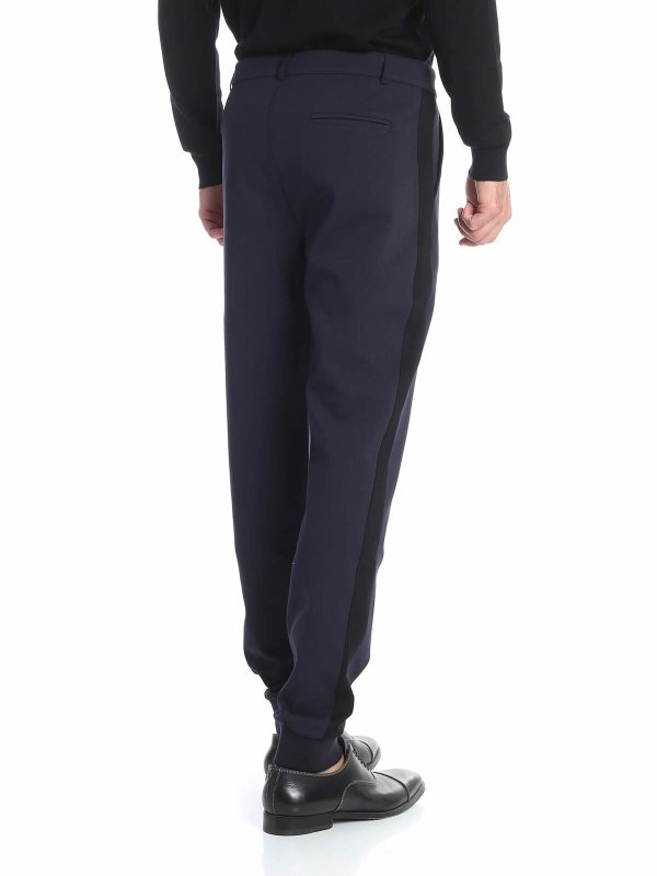 iKRIX KARL LAGERFELD: カジュアルトラウザー - カジュアルパンツ - ブルー