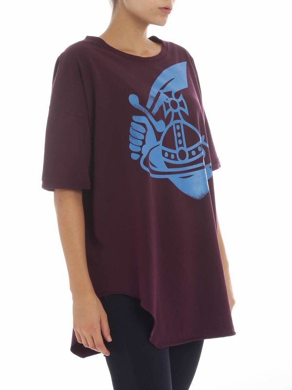 VIVIENNE WESTWOOD ANGLOMANIA: T-shirts online - T-Shirt - Rouge