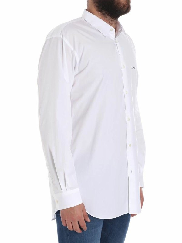 COMME DES GARCONS SHIRT: camicie online - Camicia in cotone bianco