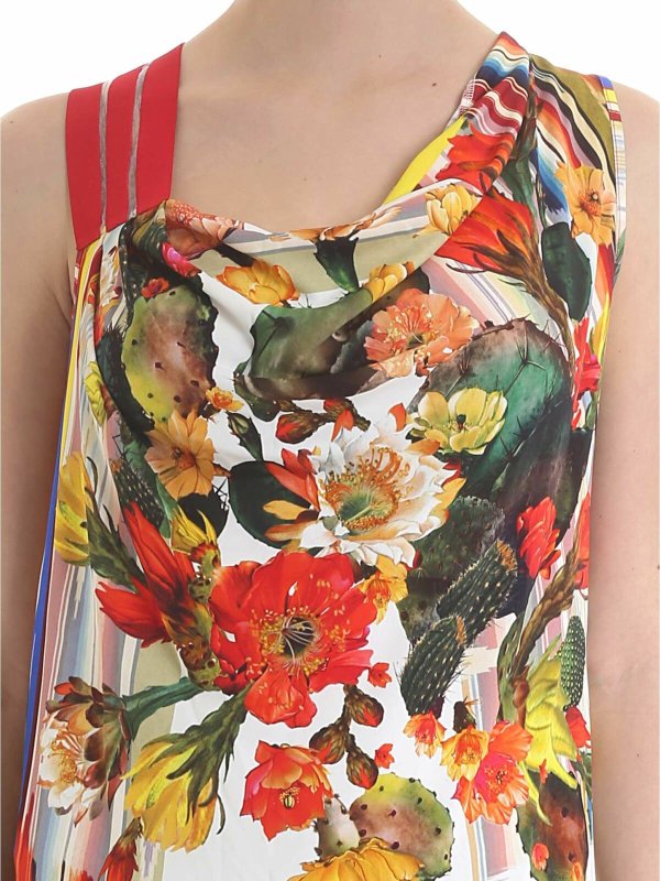 Top in viscosa multicolor shop online: FUZZI