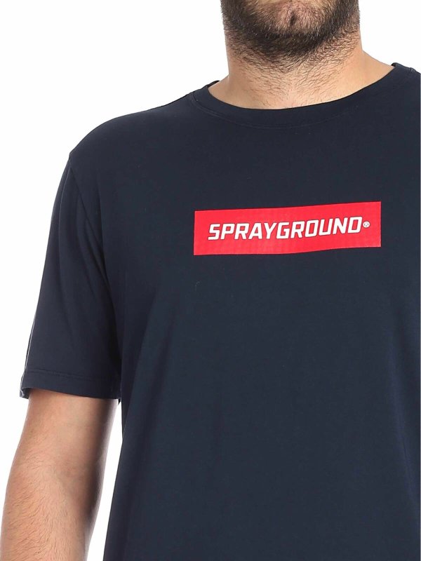 T-Shirt - Blau shop online: SPRAYGROUND