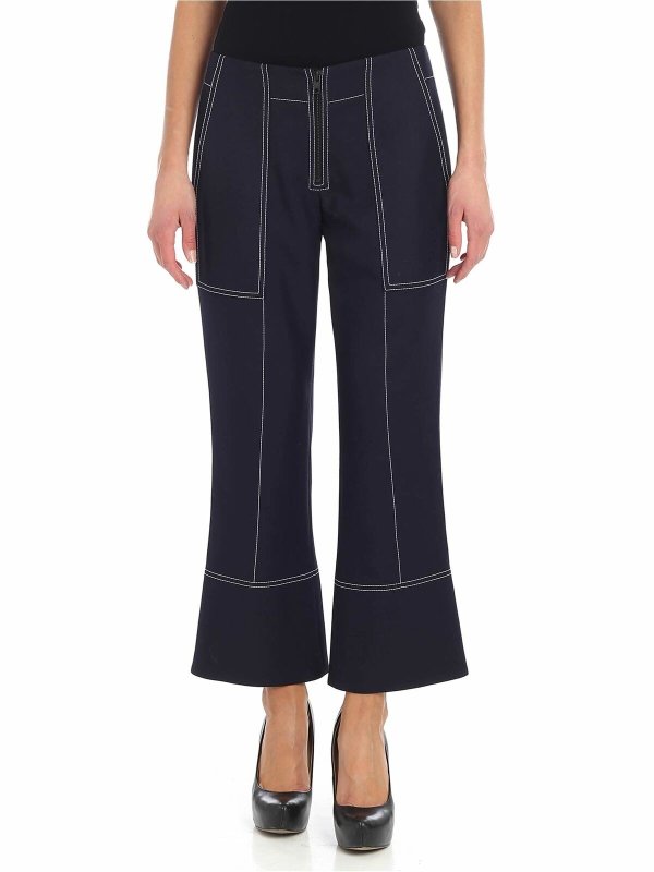 KENZO: Casual Hosen - Casual Hose - Blau