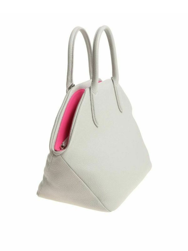 Lulu Guinness: totes bags online - Grey Lip Valentina Large bag