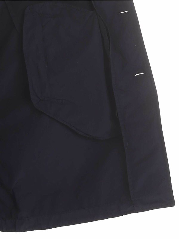 ASPESI buy online Lemon overcoat in blue