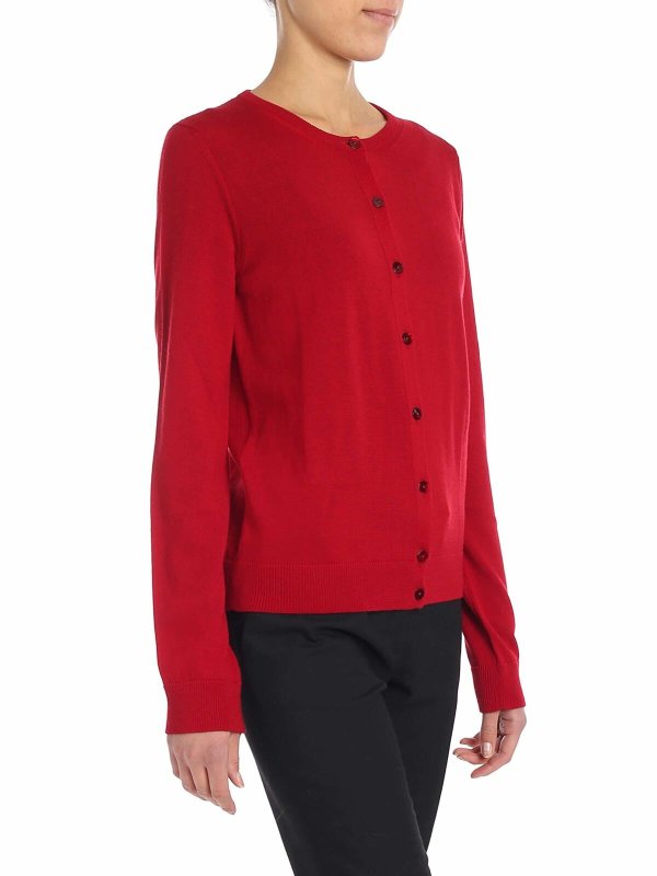 FUZZI: Cardigans online - Cardigan - Rouge