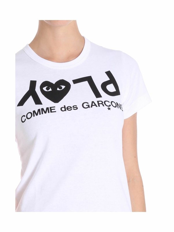 T-Shirt - Weiß shop online: Comme des Garçons Play