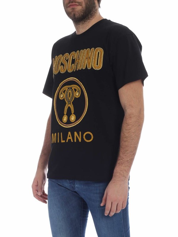 MOSCHINO: Camisetas online - Camiseta - Negro