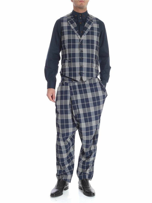 VIVIENNE WESTWOOD buy online ウェストコート/ジレ - ブルー