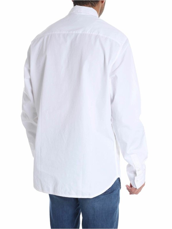 iKRIX VIVIENNE WESTWOOD ANGLOMANIA: shirts - White shirt with patch pocket