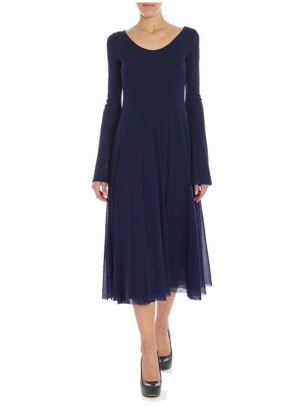 FUZZI: Maxikleider - Maxikleid - Blau