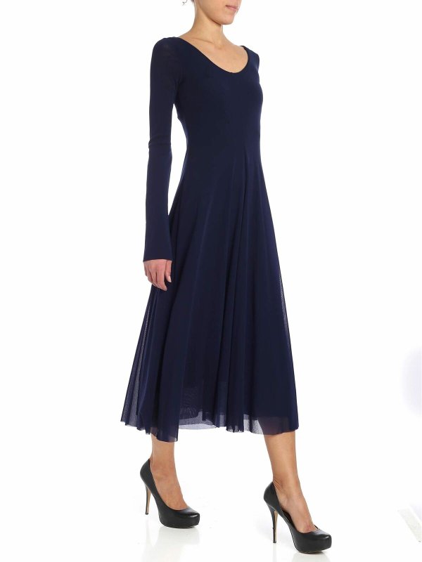 FUZZI: Maxikleider online - Maxikleid - Blau