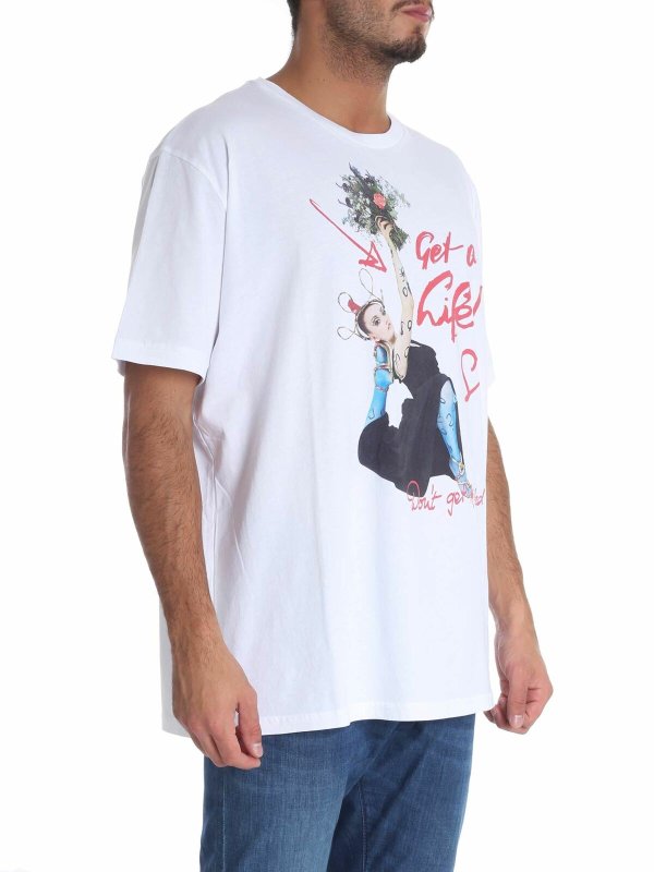 VIVIENNE WESTWOOD: Camisetas online - Camiseta - Blanco