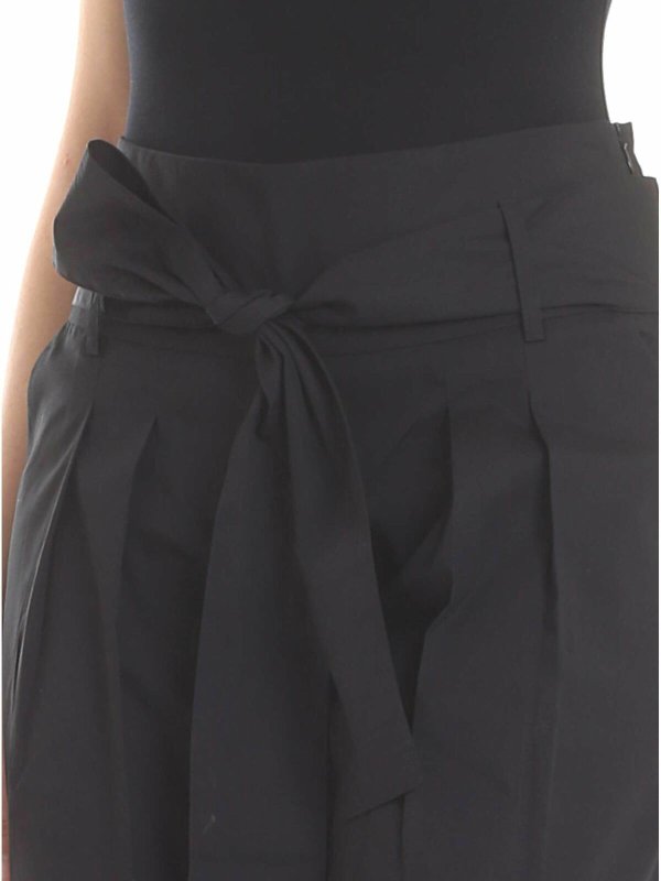 Pantalons Décontractés - Noir shop online: FUZZI