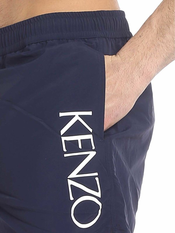 Dark blue swimsuit shop online: KENZO