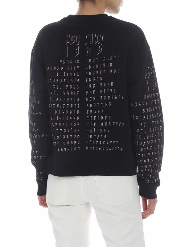 iKRIX McQ Alexander Mcqueen: Sweatshirts & Sweaters - Black sweatshirt with McQ logo