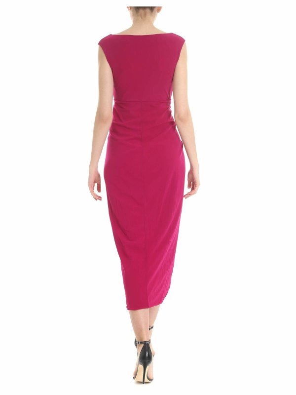 iKRIX FUZZI: maxi dresses - Sleeveless cyclamen dress