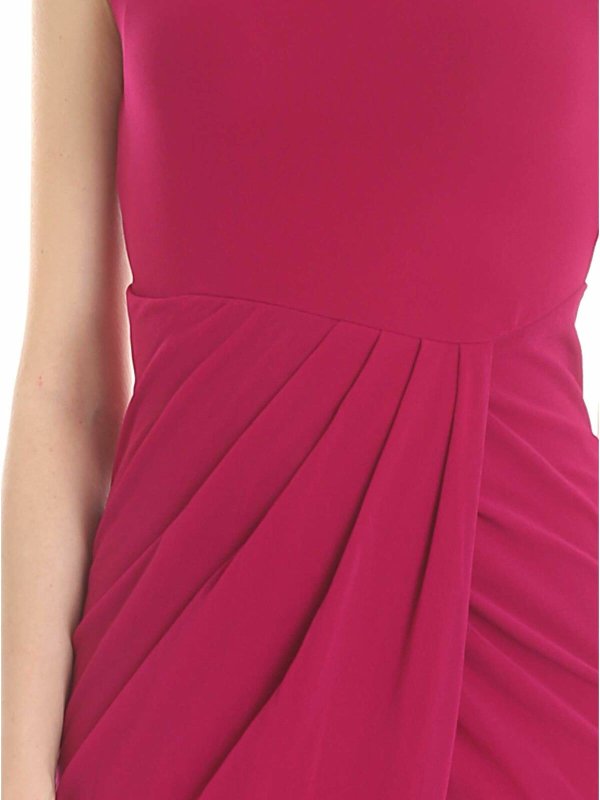 Sleeveless cyclamen dress shop online: FUZZI