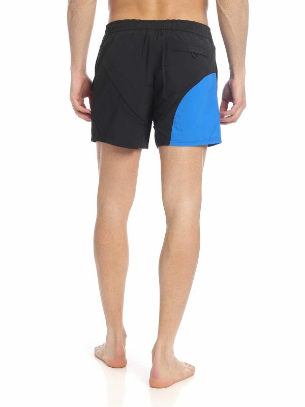 iKRIX KENZO: Swim shorts & swimming trunks - Black and light blue swimsuit