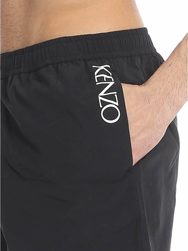 Black and light blue swimsuit shop online: KENZO