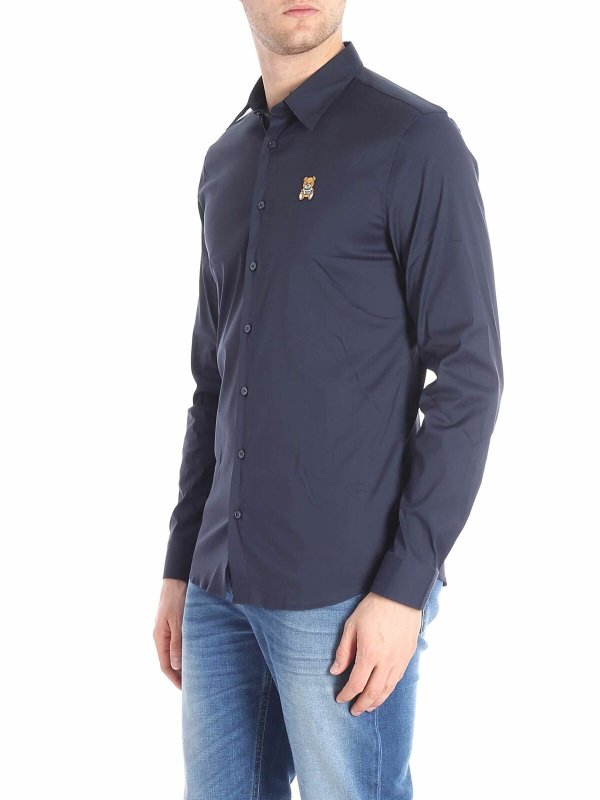 MOSCHINO: Hemden online - Hemd - Blau