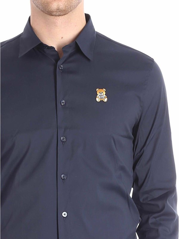 Hemd - Blau shop online: MOSCHINO