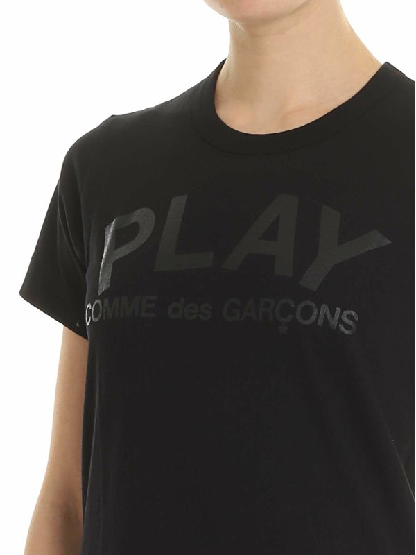 T-Shirt - Schwarz shop online: Comme des Garçons Play