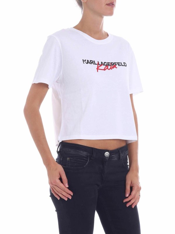 KARL LAGERFELD: Camisetas online - Camiseta - Blanco