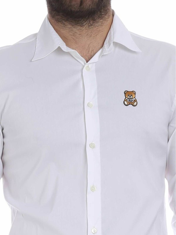 Camicia Moschino bianca shop online: MOSCHINO